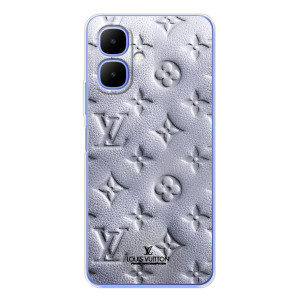 Текстурний Чохол Louis Vuitton для Спарк Го 2 – Білий ЛВ