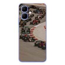 Чехол с прнтом Формула 1 на Tecno Spark Go 2 – Боліди на трасі