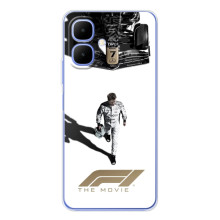 Чехол с прнтом Формула 1 на Tecno Spark Go 2 – Логотип Ф1