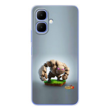 Чохол з героями Клеш Рояль для Tecno Spark Go 2 (Клеш Кланс)