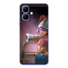 Чохол з героями Клеш Рояль для Tecno Spark Go 2 (Три мушкетери)