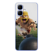 Чохол з героями Клеш Рояль для Tecno Spark Go 2 (Варвар)