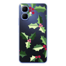 Зимние Чехлы для Спарк Гоу 2 - прозрачный фон – Рождественский фон