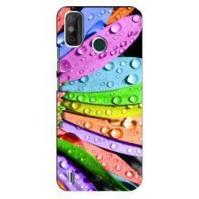 Чехлы (ART) Цветы на TECNO Spark GO (2020) (VPrint) (Семицветик)
