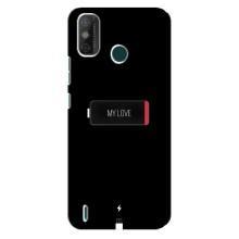 Чехлы для любимой на Техно Спарк ГО (2020) (VPrint) (Love battery)