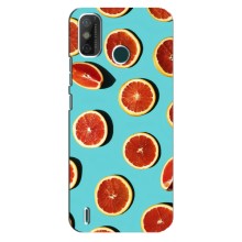 Чехлы с Фруктами для TECNO Spark GO (2020) (VPrint) (Грейпфрут)