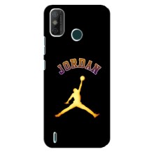 Чехлы для TECNO Spark GO (2020) - с картинкой JORDAN (AlphaPrint) (Jordan Gold)