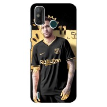 Силіконовий Чохол для TECNO Spark GO (2020) (Gold Neymar)