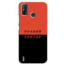 Чохли УПА (Червоно-Чорний) на TECNO Spark GO (2020) (Правий Сектор)