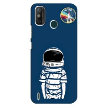 Чехол NASA для TECNO Spark GO (2020) (AlphaPrint) (Мальчик в шлеме)