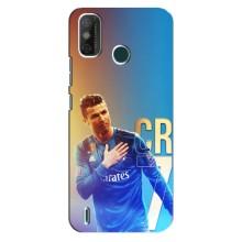 Чехол Криштиану Роналду для TECNO Spark GO (2020) (AlphaPrint) (CR7 Real)