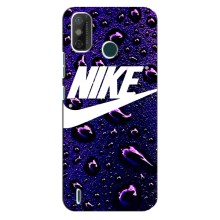 Чехол для TECNO Spark GO (2020) - с принтом Найк (AlphaPrint) (Найк принт)