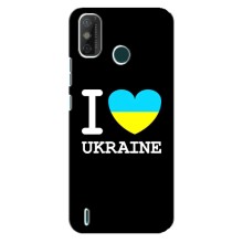 Чохол з Українською символікою на Техно Спарк ГО (2020) (I Love Ukraine)