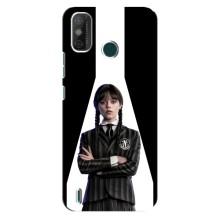 Чехлы Венсдей на TECNO Spark GO (2020) Уэнсдей (AlphaPrint) (W-Wednesday)