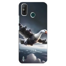 Чехол с мемом Тралалело тралала на TECNO Spark GO (2020) (Бомбардини гусини)