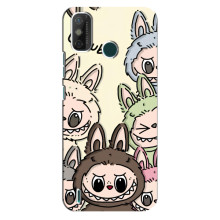 Чохол з Лабубу на TECNO Spark GO (2020) – Колаж Лабубу