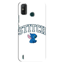 Чохол з принтом Стіч на TECNO Spark GO (2020) (Стіч лого)