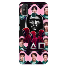 Чохол Гра в кальмара для TECNO Spark GO (2020) – Персонажі гри кальмара