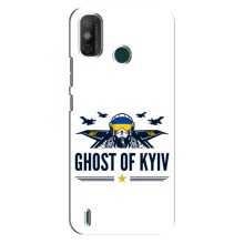 Защитные чехлы (Призрак Киева) для TECNO Spark GO (2020) (AlphaPrint) (GHOST of Kyiv)