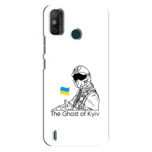 Защитные чехлы (Призрак Киева) для TECNO Spark GO (2020) (AlphaPrint) (Летчик Киева)