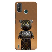 Чехлы для TECNO Spark GO (2021) - Bearbrick Louis Vuitton (PREMIUMPrint) (Bearbrick)