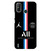 Чехлы PSG для TECNO Spark GO (2021) (AlphaPrint) (футболка ПСЖ)