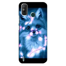 Чехлы с картинкой Лисички для TECNO Spark GO (2021) (VPrint) (Яркая лисичка)
