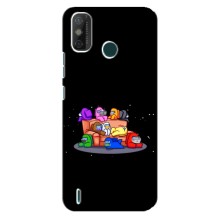 Чехол Амонг Ас для TECNO Spark GO (2021) (AlphaPrint) (Амонг-ас)