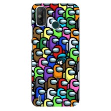 Чехол Амонг Ас для TECNO Spark GO (2021) (AlphaPrint) (Убит)