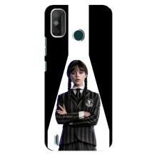 Чехлы Венсдей на TECNO Spark GO (2021) Уэнсдей (AlphaPrint) (W-Wednesday)