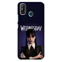 Чехлы Венсдей на TECNO Spark GO (2021) Уэнсдей (AlphaPrint) (Wednesday)