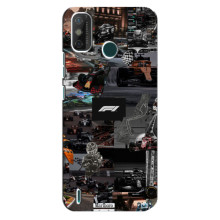 Чехол Формула1 на TECNO Spark GO (2021) – Коллаж Ф1