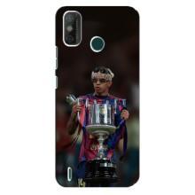 Чохол з футболістом Ламін Ямаль TECNO Spark GO (2021) (Ямал з кубком)