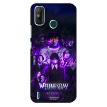 Чехол с дизайном Венздей 2 на TECNO Spark GO (2021)