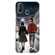 Чохол з дизайном Венздей 2 на TECNO Spark GO (2021) – Венздей і Тайлер