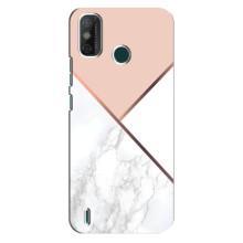 Мраморный чехол на TECNO Spark GO (2021) (VPrint) (Тройной мрамор)
