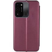 Шкіряний чохол (книжка) Classy для Tecno Spark Go 2022 (KG5m) – Бордовий