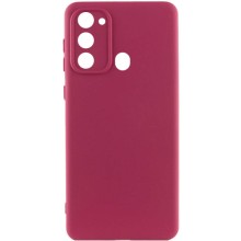 Чехол Silicone Cover Lakshmi Full Camera (A) для Tecno Spark Go 2022 (KG5m) – Бордовый