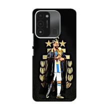 Чехлы для TECNO Spark GO (2022) (Leo чемпион) (AlphaPrint) (Месси Король)
