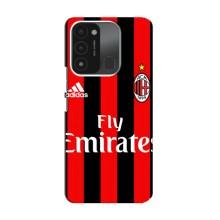 Чехлы для TECNO Spark GO (2022) (VPrint) - Футбольные клубы (Milan)