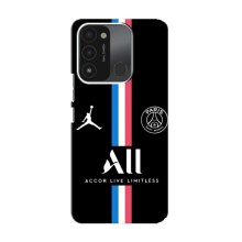 Чехлы PSG для TECNO Spark GO (2022) (AlphaPrint) (футболка ПСЖ)