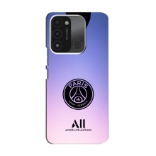 Чехлы PSG для TECNO Spark GO (2022) (AlphaPrint) (лого PSG)