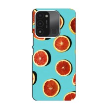 Чехлы с Фруктами для TECNO Spark GO (2022) (VPrint) (Грейпфрут)