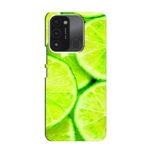 Чехлы с Фруктами для TECNO Spark GO (2022) (VPrint) (Лайм)