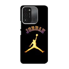 Чехлы для TECNO Spark GO (2022) - с картинкой JORDAN (AlphaPrint) (Jordan Gold)