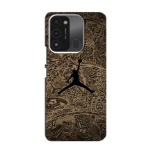 Чехлы для TECNO Spark GO (2022) - с картинкой JORDAN (AlphaPrint) (Logo Jordan)