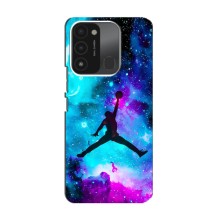 Чехлы для TECNO Spark GO (2022) - с картинкой JORDAN (AlphaPrint) (Яркий Джордан)