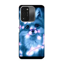 Чехлы с картинкой Лисички для TECNO Spark GO (2022) (VPrint) (Яркая лисичка)