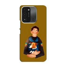 Чехлы с картинкой собаки Патрон для TECNO Spark GO (2022) (AlphaPrint) (ЗСУ Патрон)