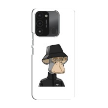Чехлы с Обезьянами NFT для TECNO Spark GO (2022) (AlphaPrint) (обезьяна NFT Adidas)